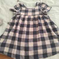 Vestido xadrez Zara Kids