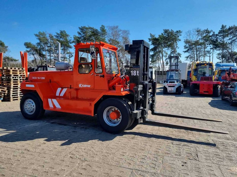Wózek widłowy - Sztaplarka * KALMAR DCD 15-1200 * import Sweden