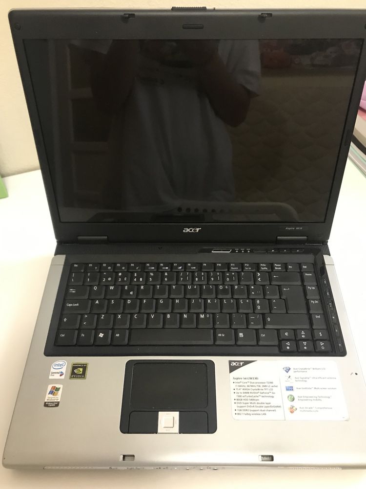 Portátil acer aspire