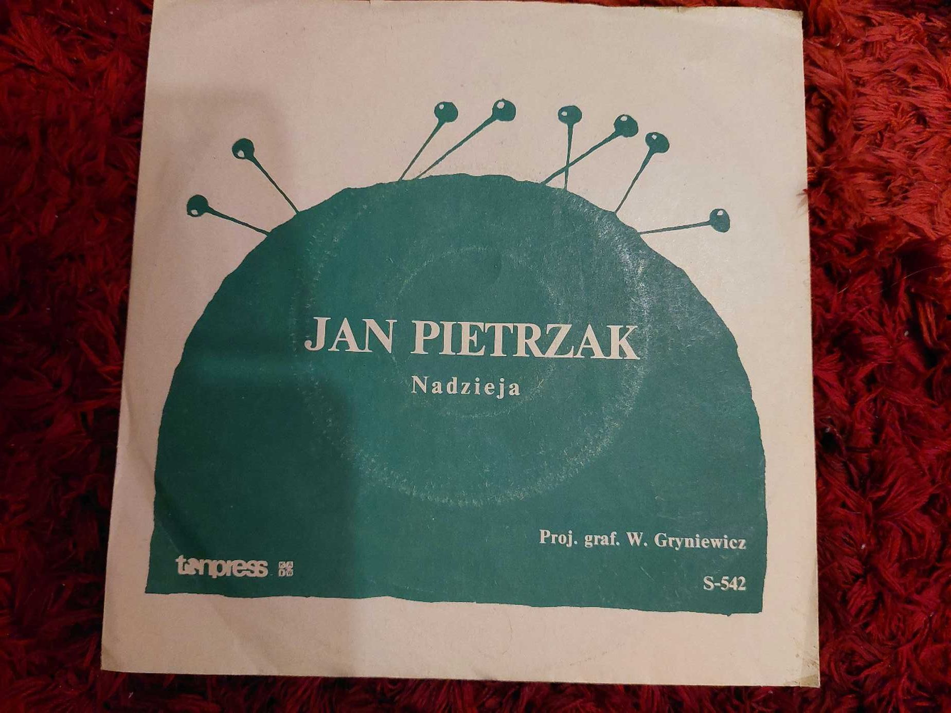 Mała płyta winylowa / Jan Pietrzak / Nadzieja / winyl