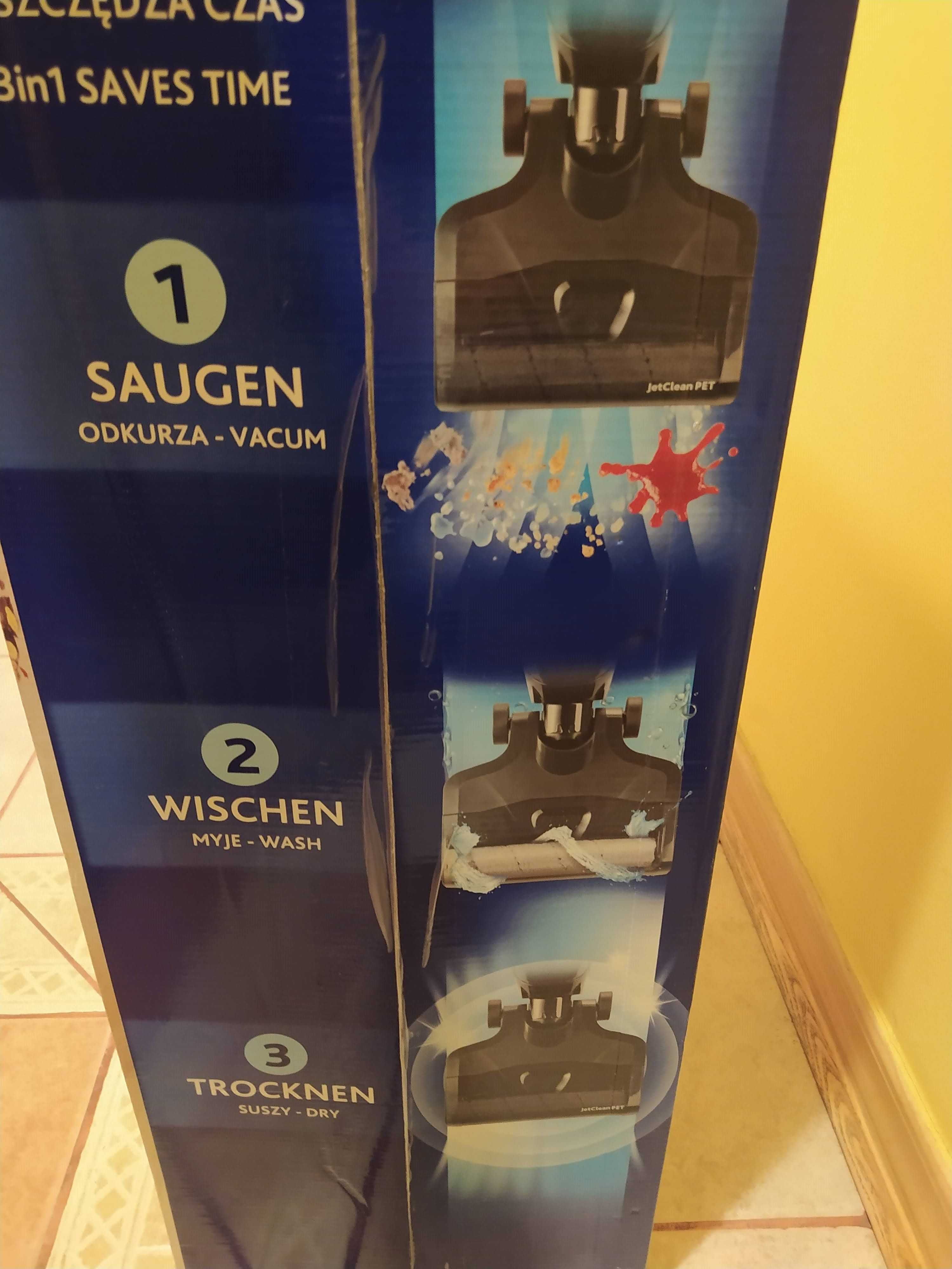 odkurzacz myjący Vileda Jet Clean PET  na gwarancji