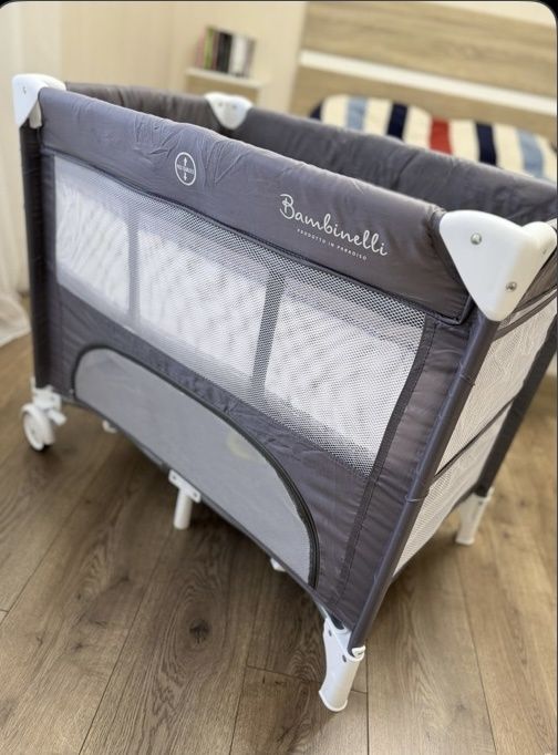 Ліжечко-манеж дитячий