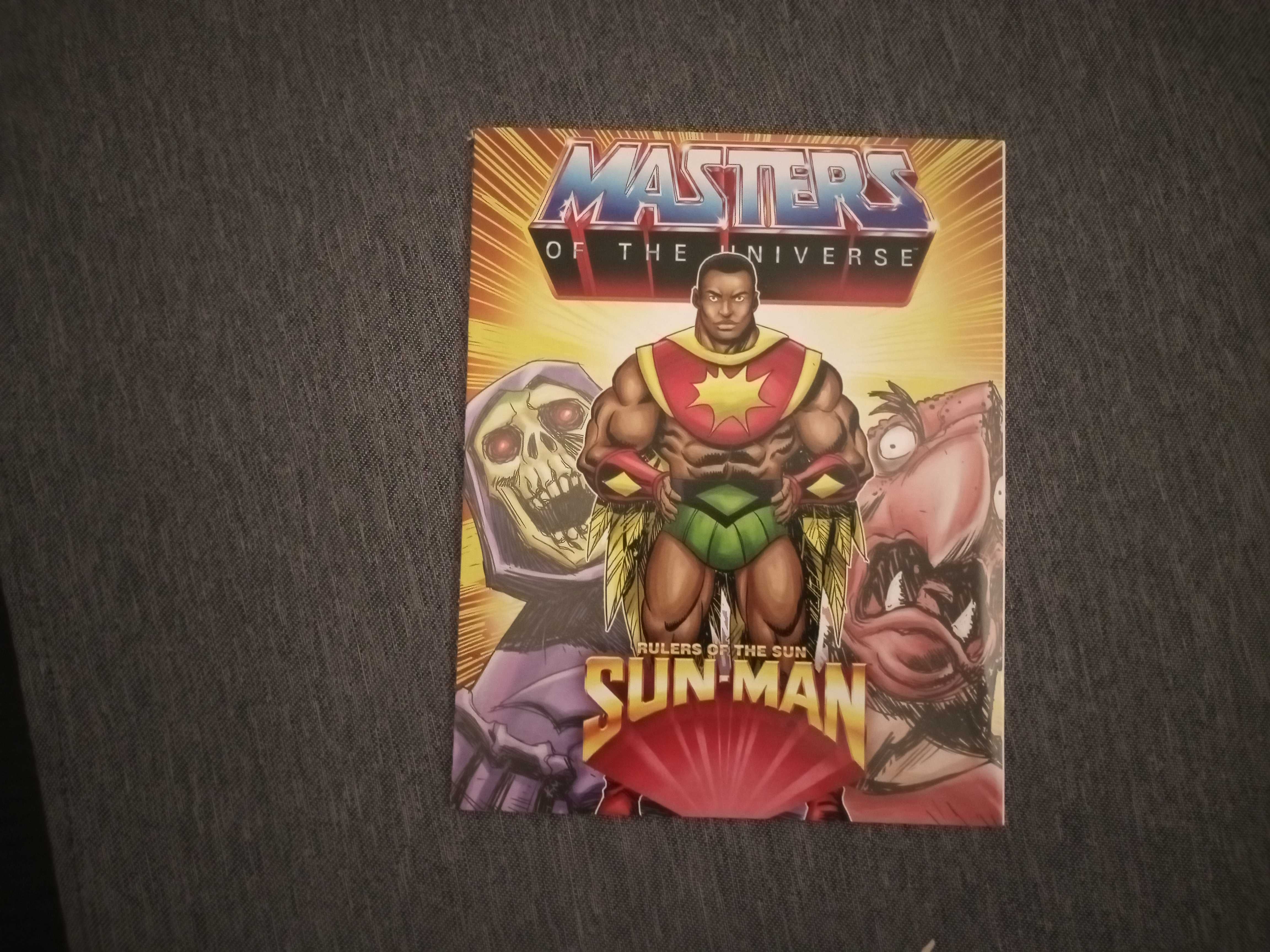 Bd, mini comic masters universe he-man