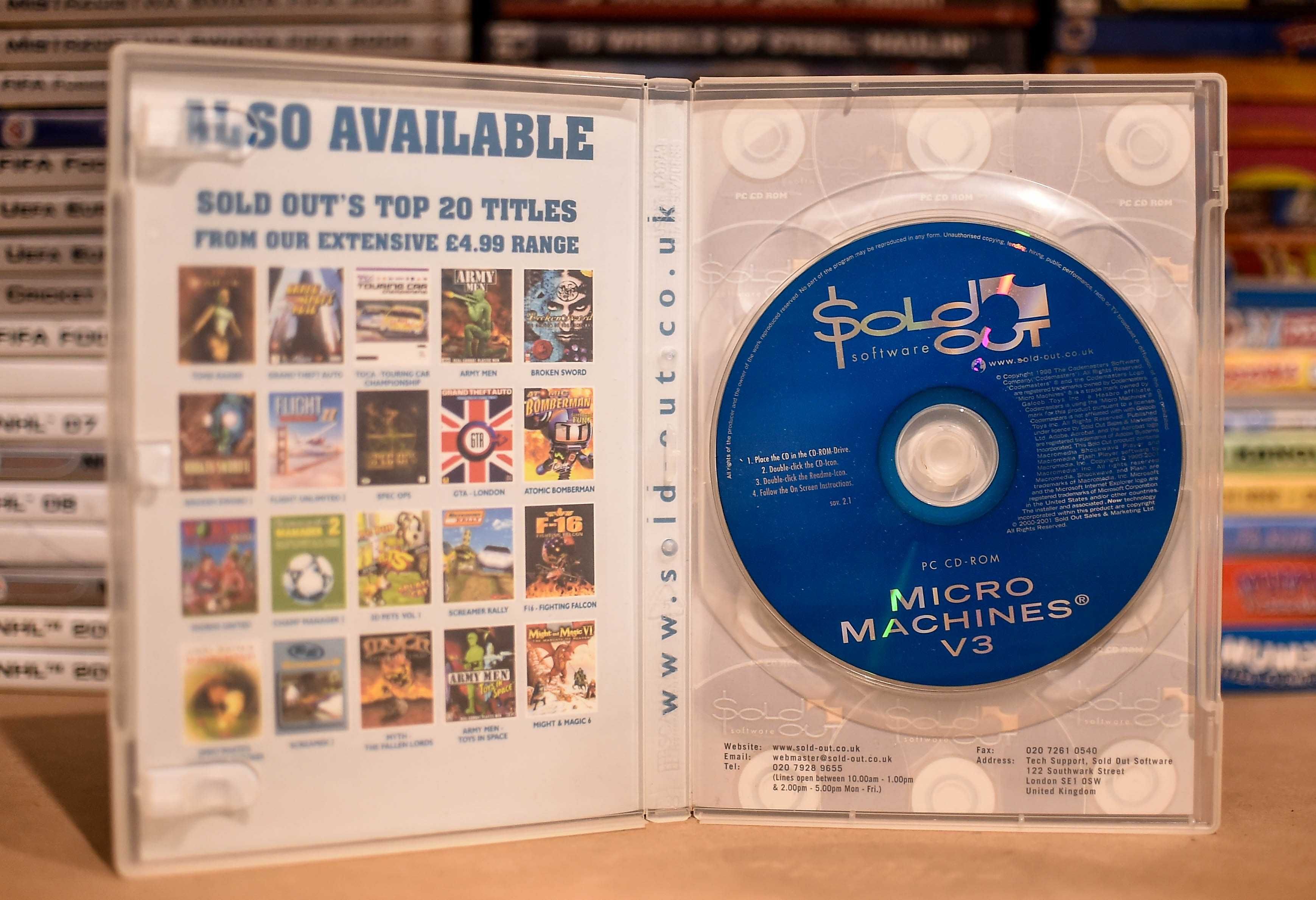 PC # Micro Machines V3