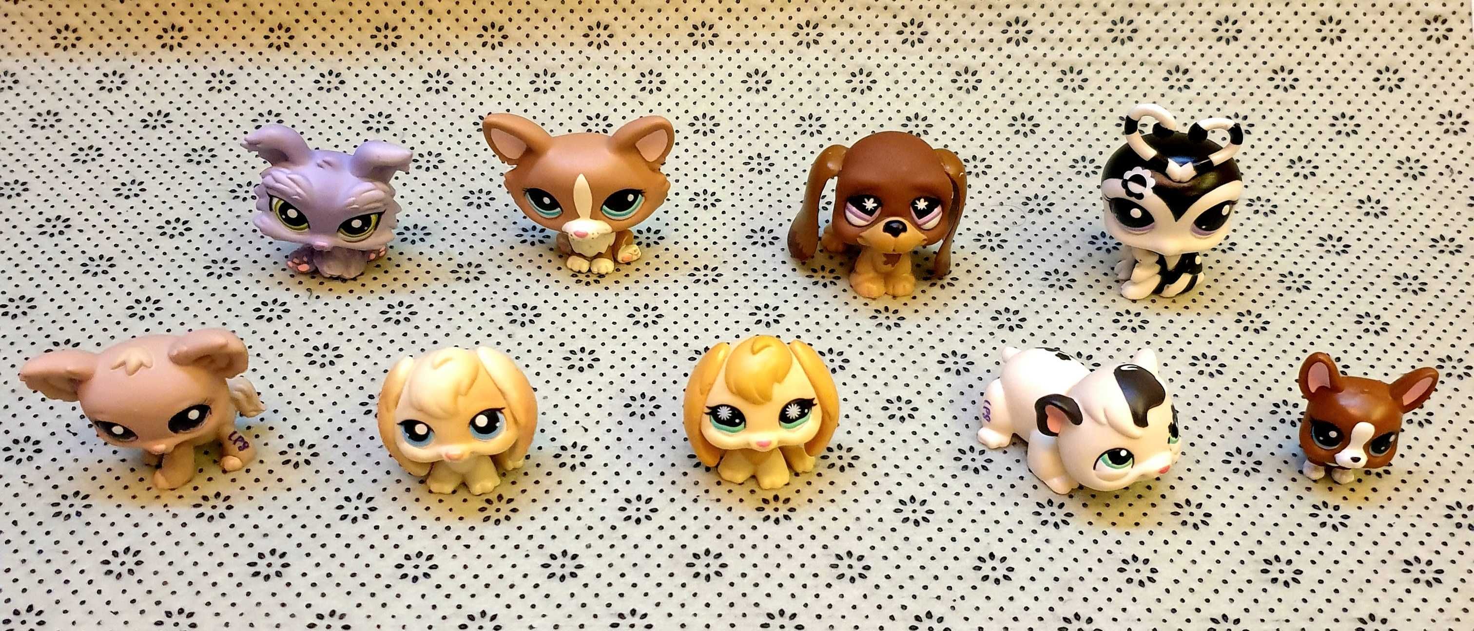 Littlest Pet Shop 9 rzadkich sztuk - oryginalne LPS Zestaw 1 z 3