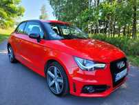 Audi A1 S-line 2014r 1.2 benzyna 86KM Przebieg 114 tyś, Auto doinwestowane