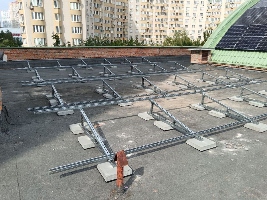 монтаж сонячних панелей електростанцій краща ціна все в наявності