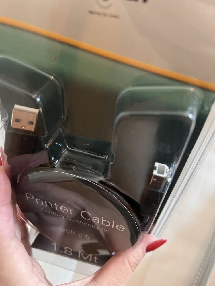 Cabo para impressora (usb) 1,8 metros