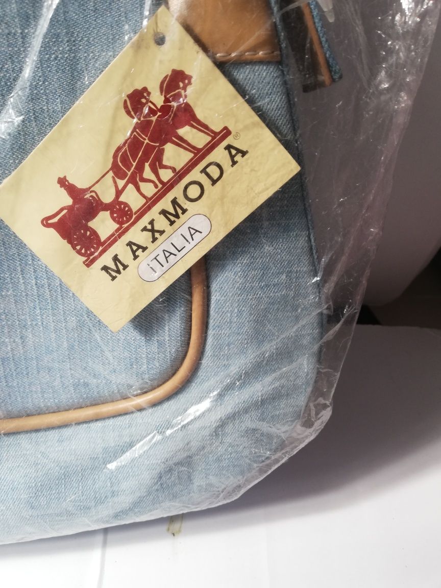 Torebka damska, młodzieżowa, jeans