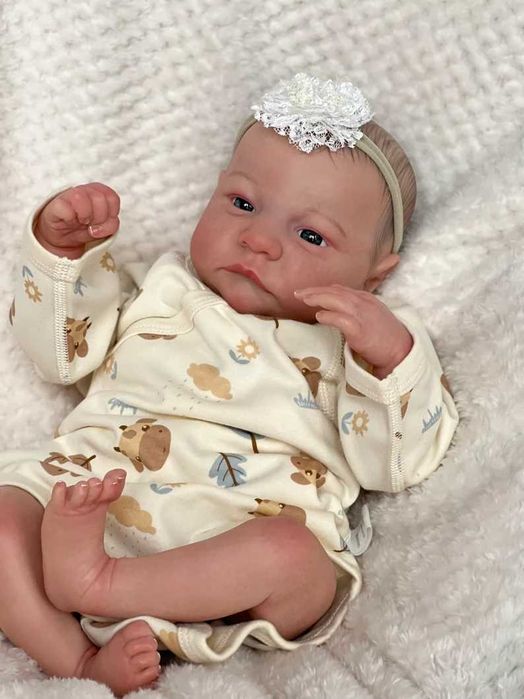 •UNIKATOWA• Lalka Typ Reborn Jak Prawdziwy Noworodek Limitowana Seria