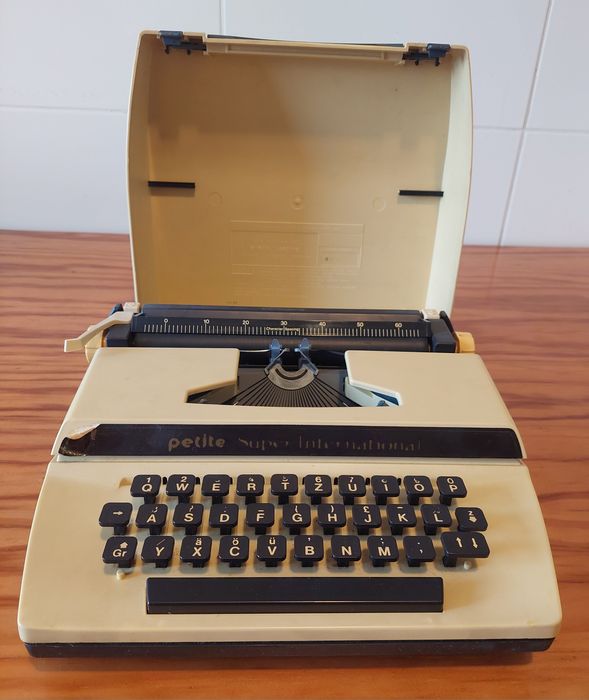 Máquina de escrever vintage