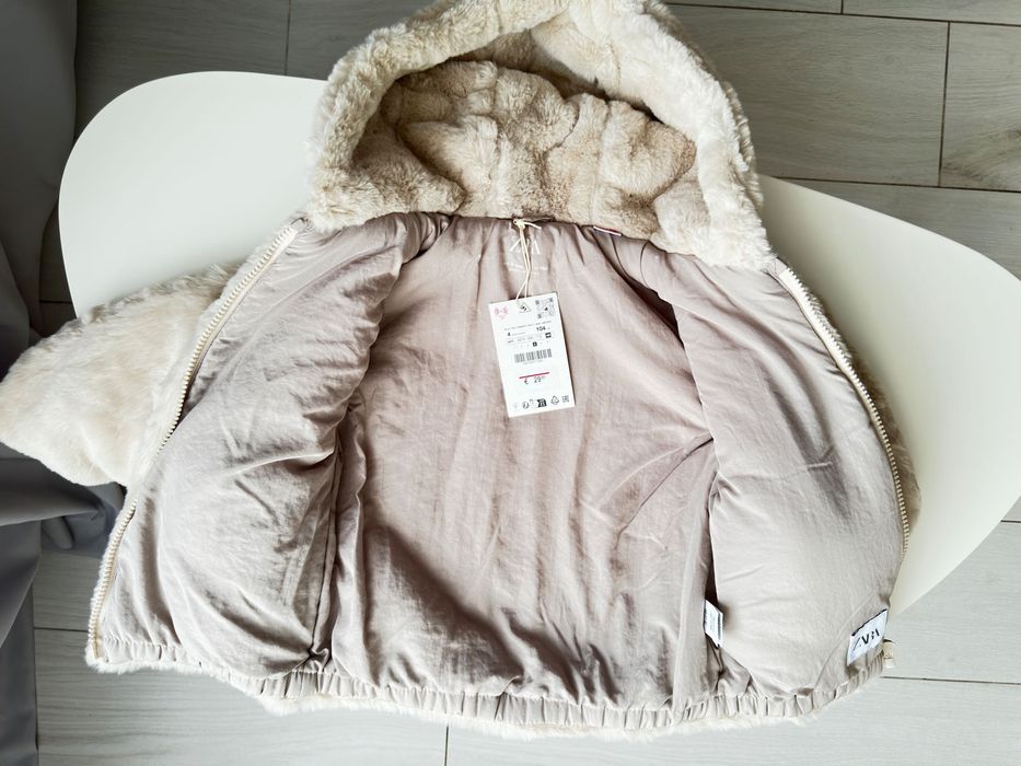 Шубка Zara Оригінал з Іспанії р.104 на 4 роки