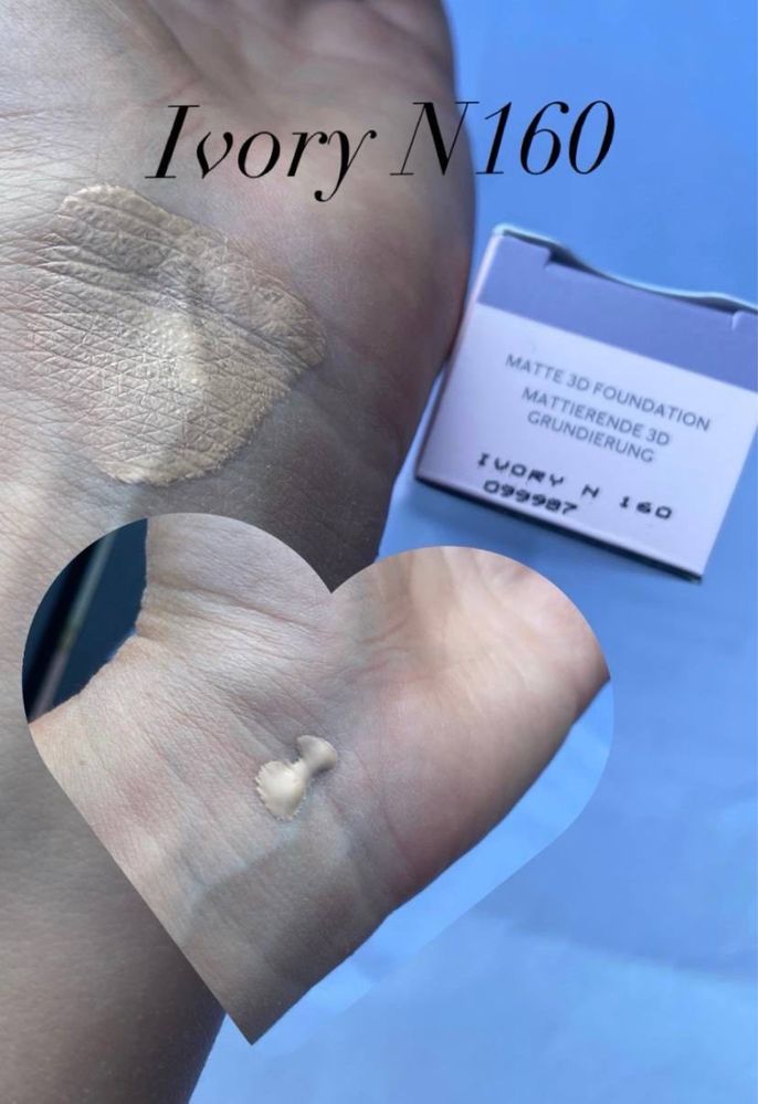 Matujący Podkład Ivory N160 IntelliMatch 3D TimeWise