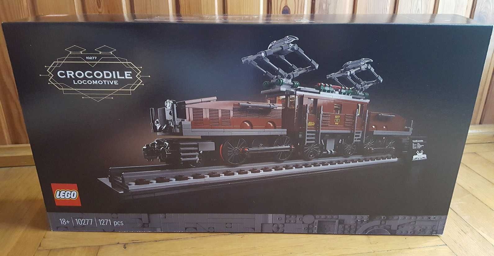 LEGO 10277 ICONS - Lokomotywa Crocodile NOWY zestaw Lego Wrocław