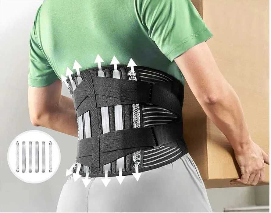АКЦІЯ! Ортопедичний Пояс для спини (M/L/XL/XXL/XXXL), Бандаж Aolikes