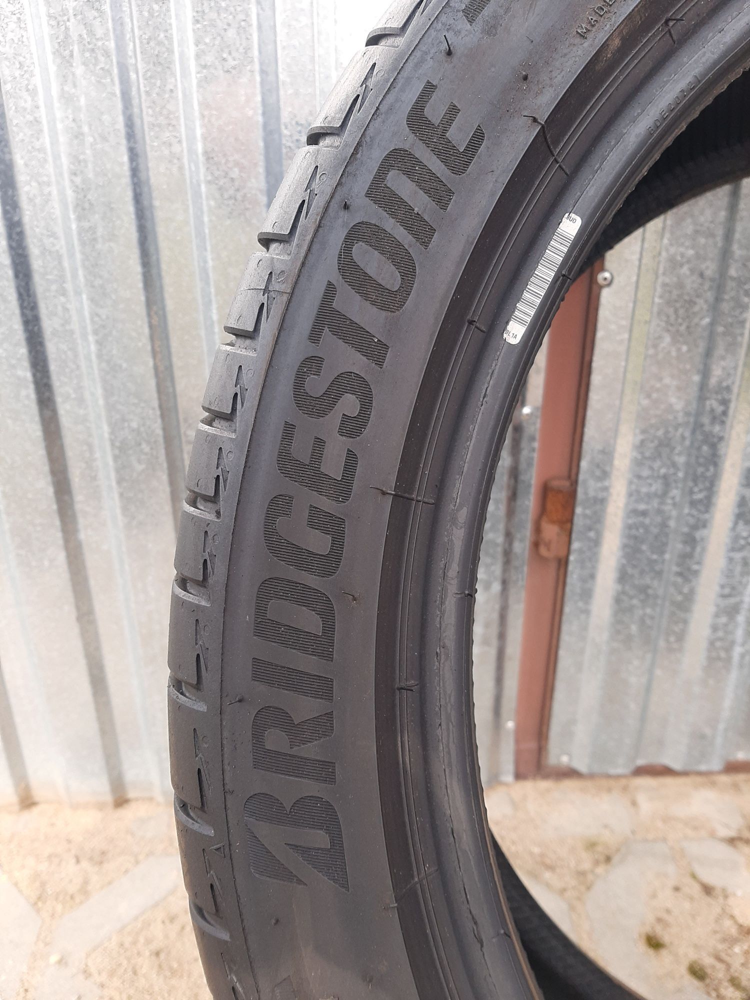 2x Opony letnie 255/40R20 Bridgestone Turanza T005 A0 / 2019r / 6mm