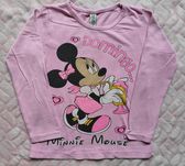 Bluzka koszula długi rękaw Disney Minnie 104