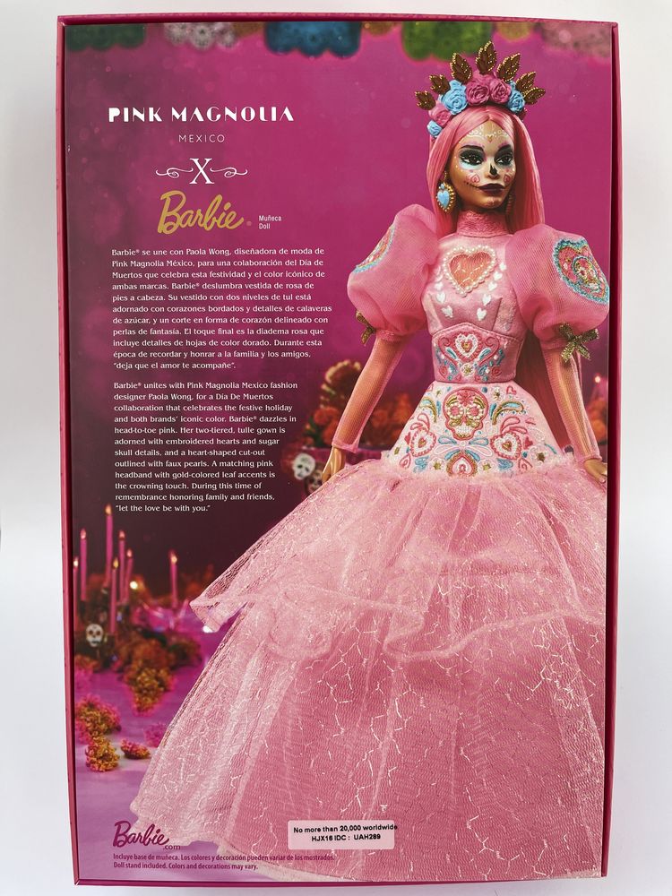 2023 Barbie Dia De Muertos Pink Magnolia Collector Doll