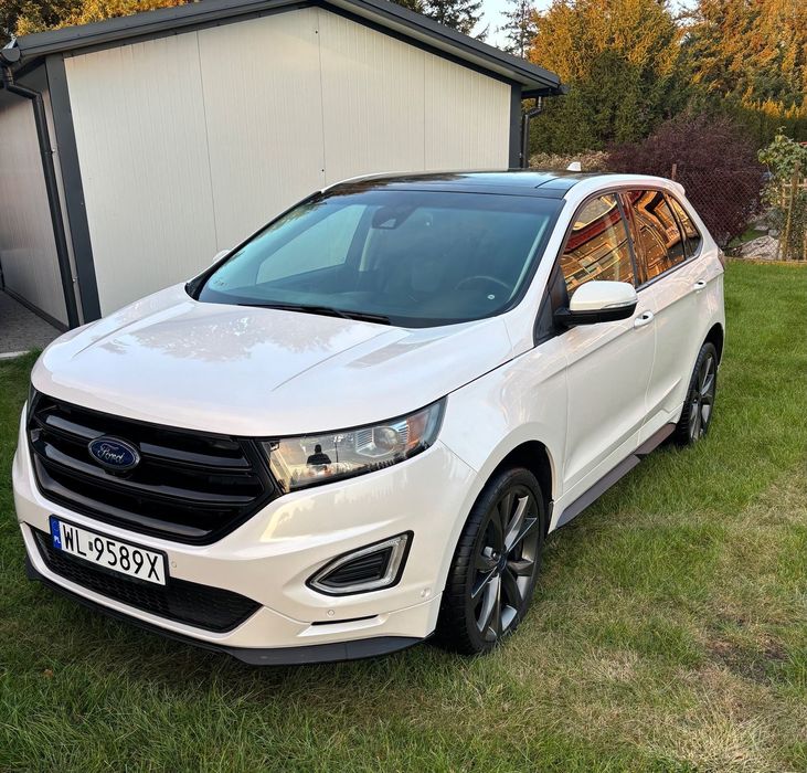 Ford Edge Ford Edge Sport 2.7 320km biała perła, panorama, kamery,