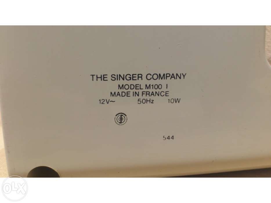 Máquina Costura Singer