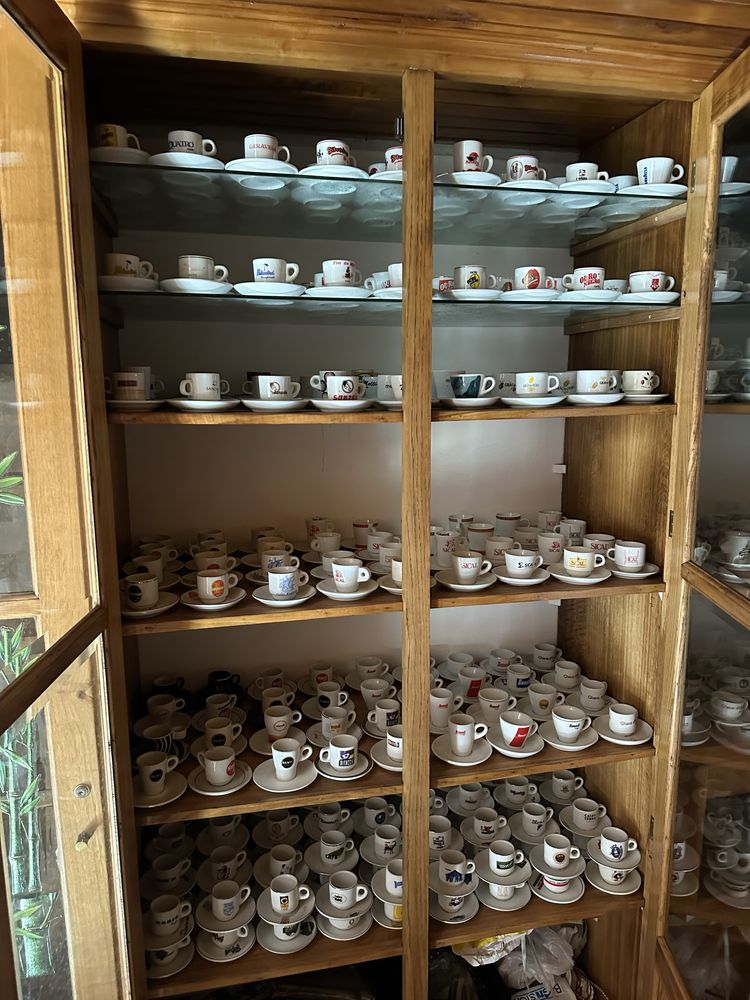 Coleção de 1260 Chávenas de Café - 40 anos