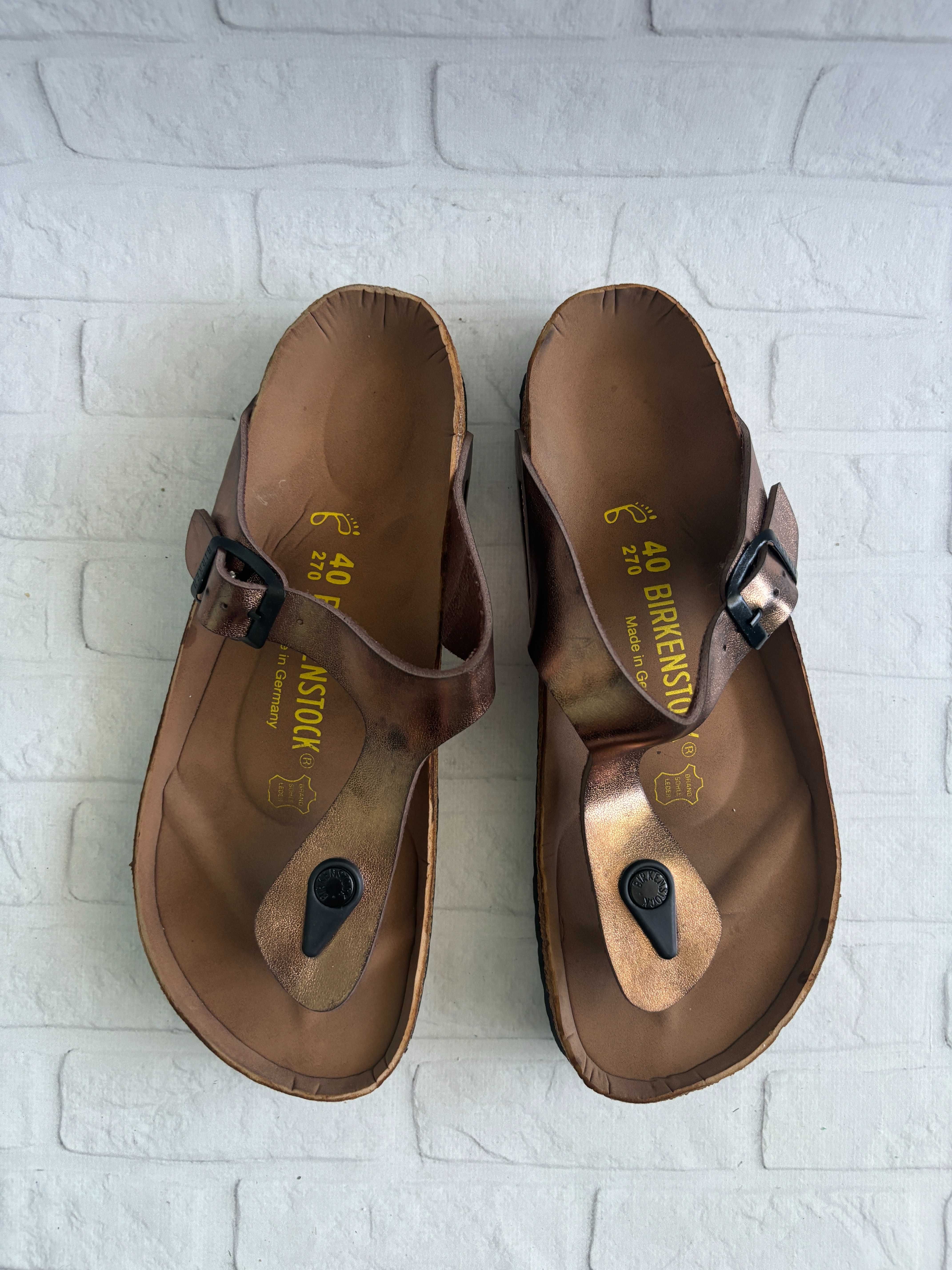 В'єтнамки Birkenstock 40 Шльопанці Вьетнамки Шлепанцы Шлепки Оригинал