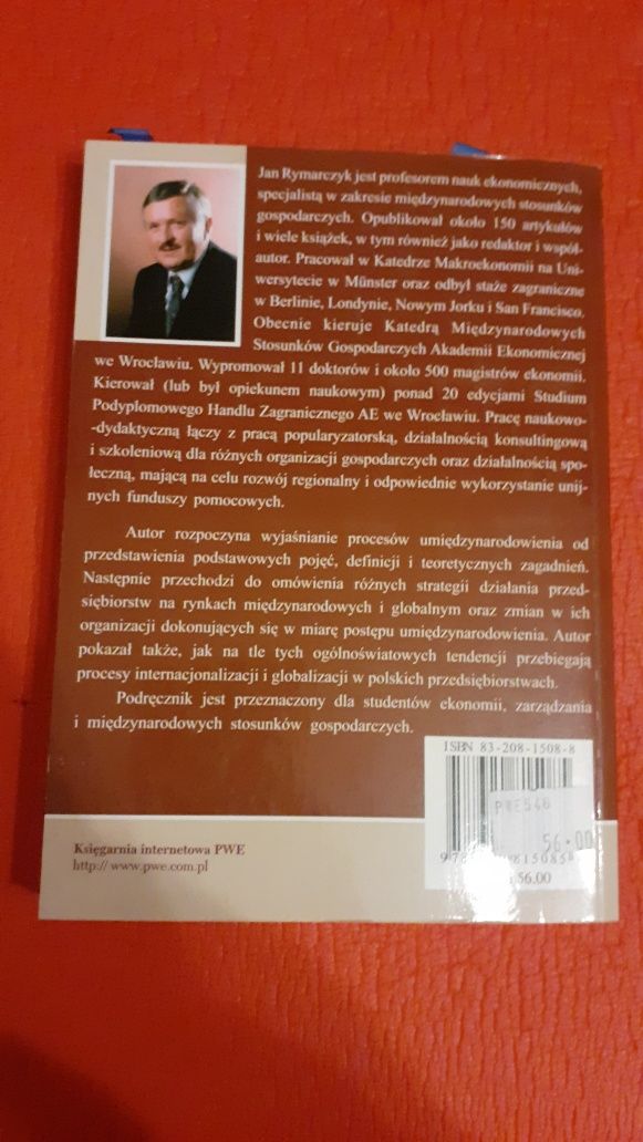 Internacjonalizacja i globalizacja przedsiębiorstwa J. Rymarczyk