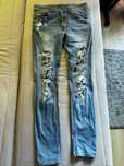 Jeansy HM Skinny dziury 32 Meskie