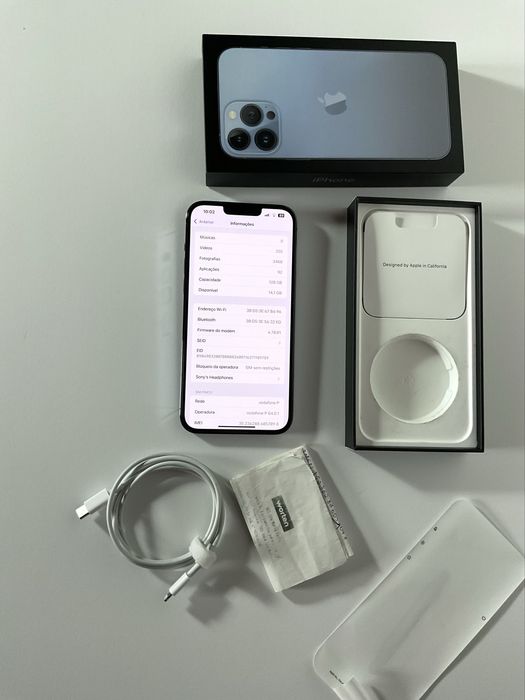 iPhone 13 Pro Max Azul — Excelente Estado