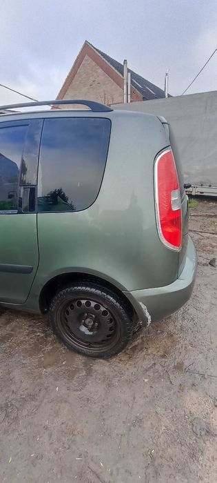 ćwiartka tył błotnik skoda roomster 1.9 tdi BSW 77kw lak 9599