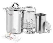 zestaw SZYNKOWAR z termometrem 1,5 kg GARNEK  4 l sitko i woreczki
