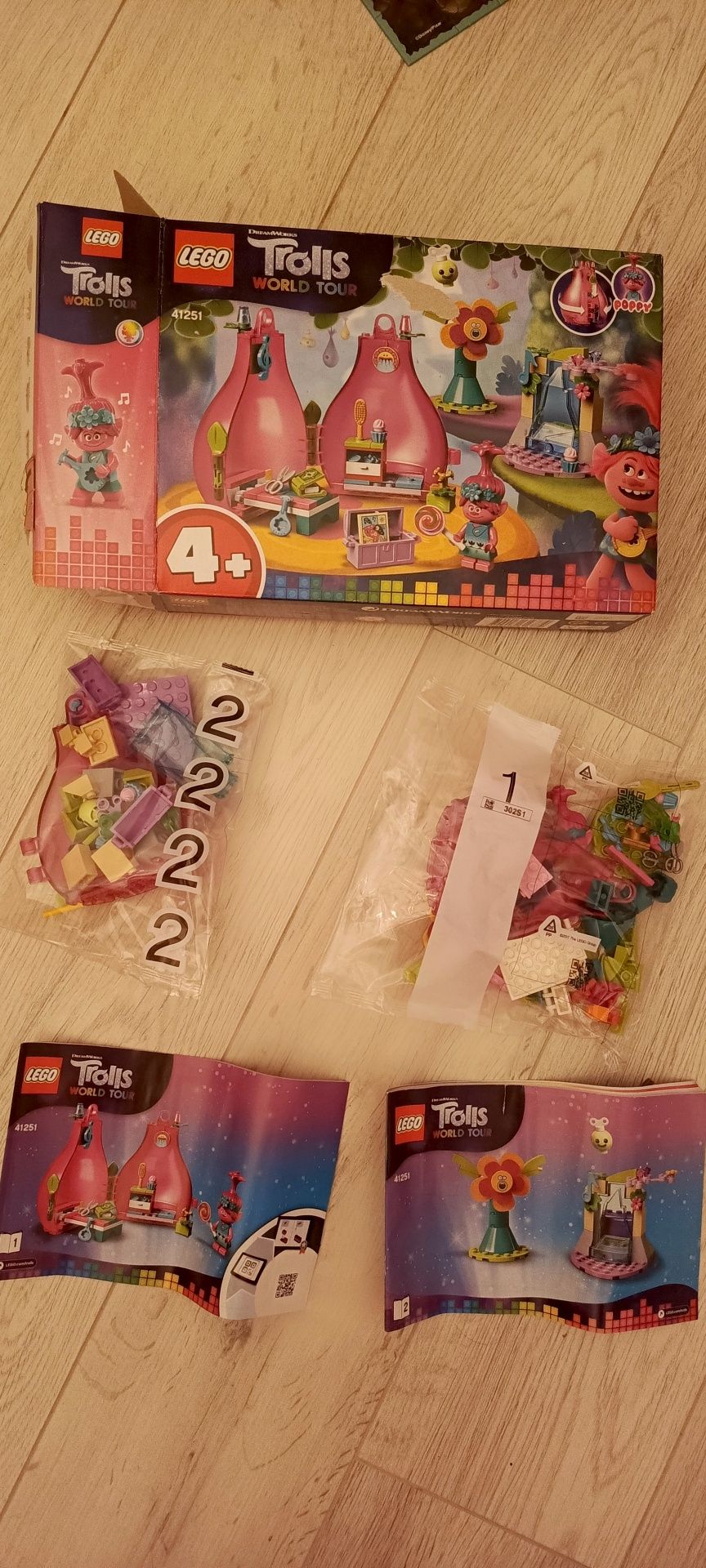 LEGO 41251 Trolls Owocowy domek Poppy kompletny
