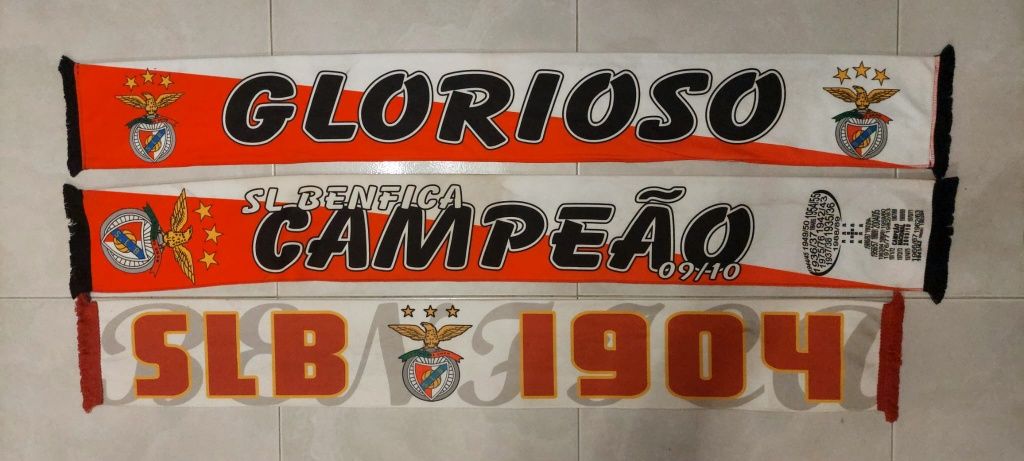 3 cachecois do Benfica Top