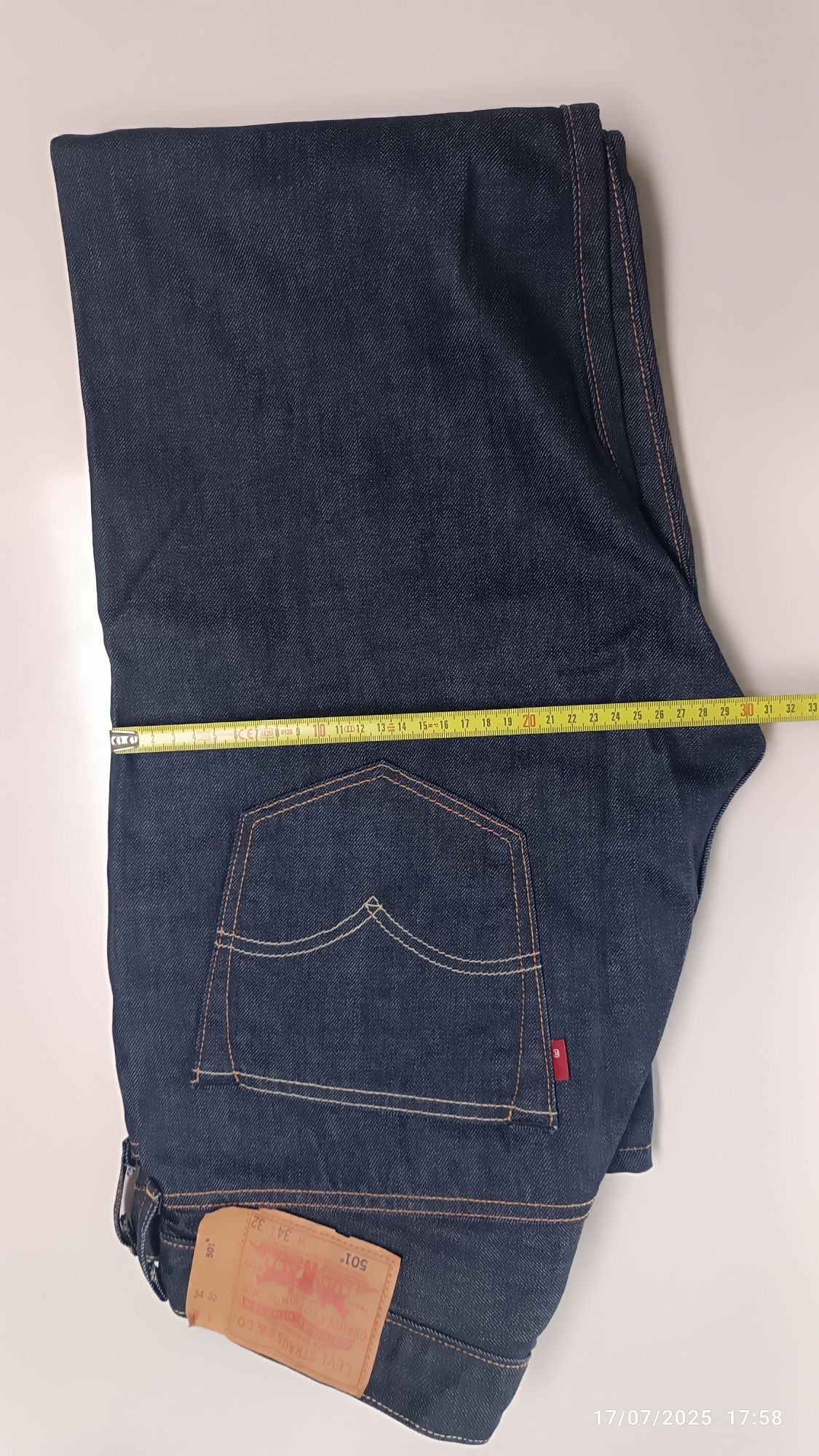 Levi's 501 w34L32 novas sem etiqueta