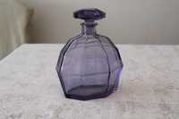 Frasco\ garrafa Perfume , Marinha Grande, cor Purpura, todo Octogonal