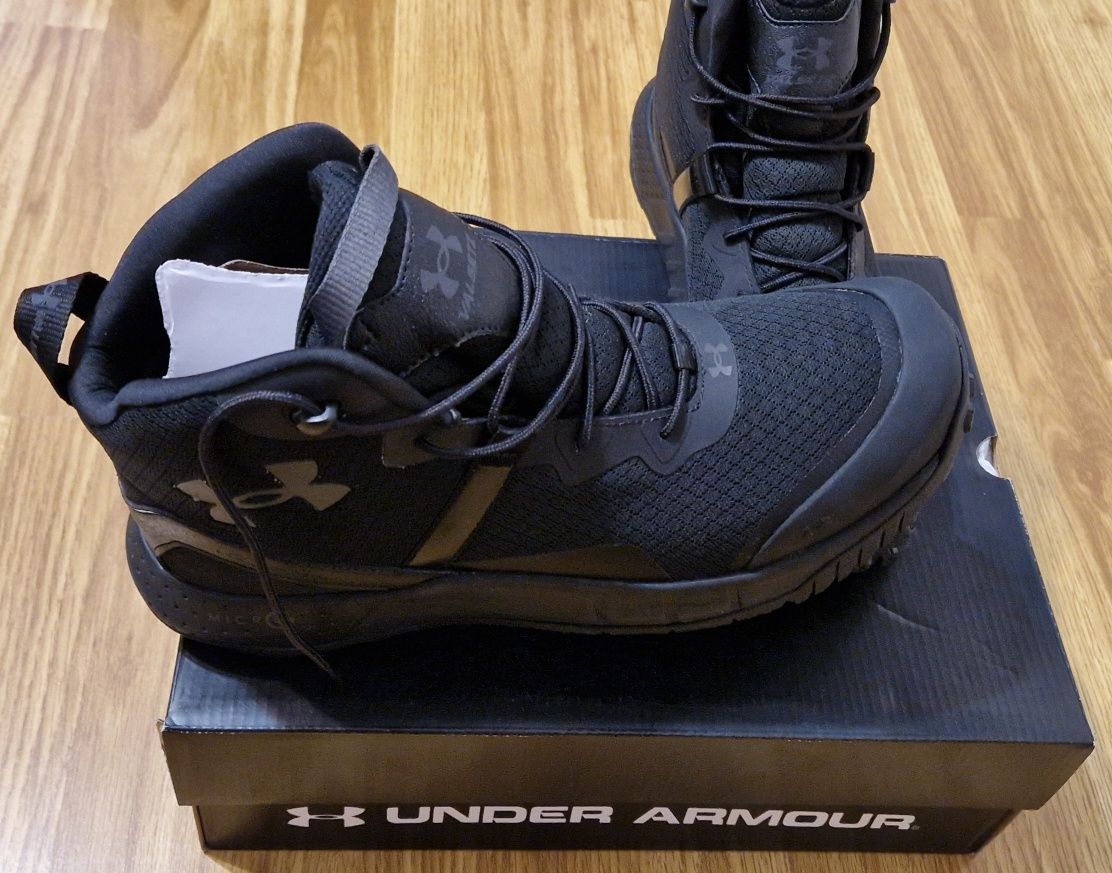 Черевики Under Armour Micro G Valsetz Mid - Black