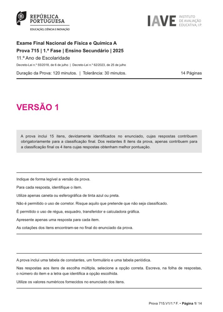 Explicações Fisica e Quimica(FQ/FQA)-online e presencial