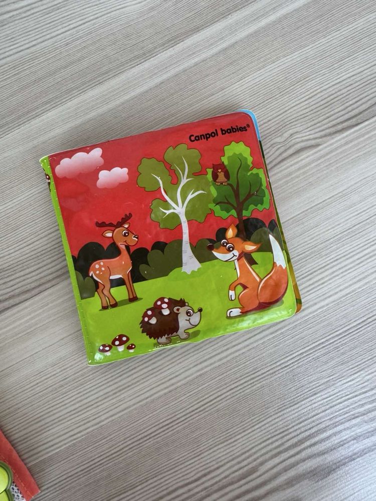 Іграшка для ігр у воді ванній мʼяка книжечка