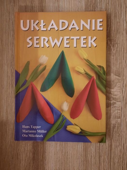 Książka Układanie serwetek Hans Tapper składanie serwetek