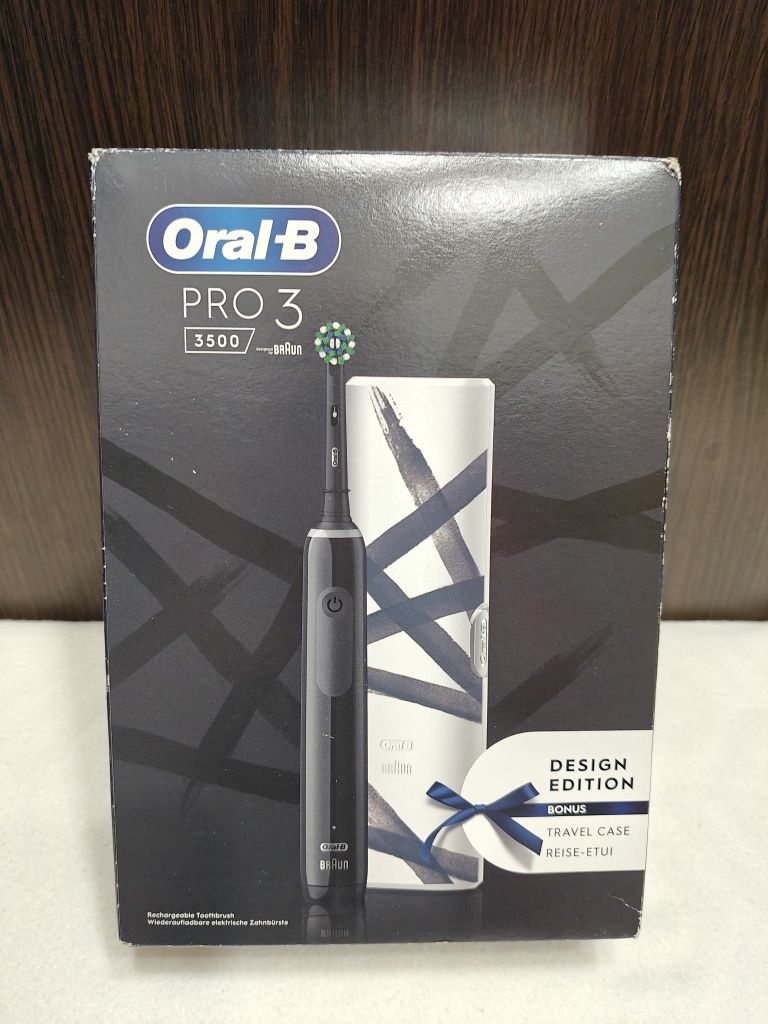 ORAL-B PRO 3 3500 Szczoteczka elektryczna czarna