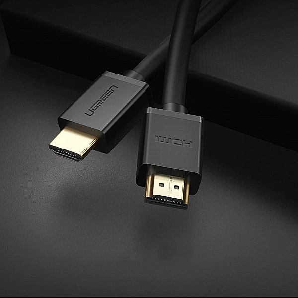 Ugreen kabel przewód Hdmi 4k 30 Hz 3d 18/10 m czarny (hd104, 10110)