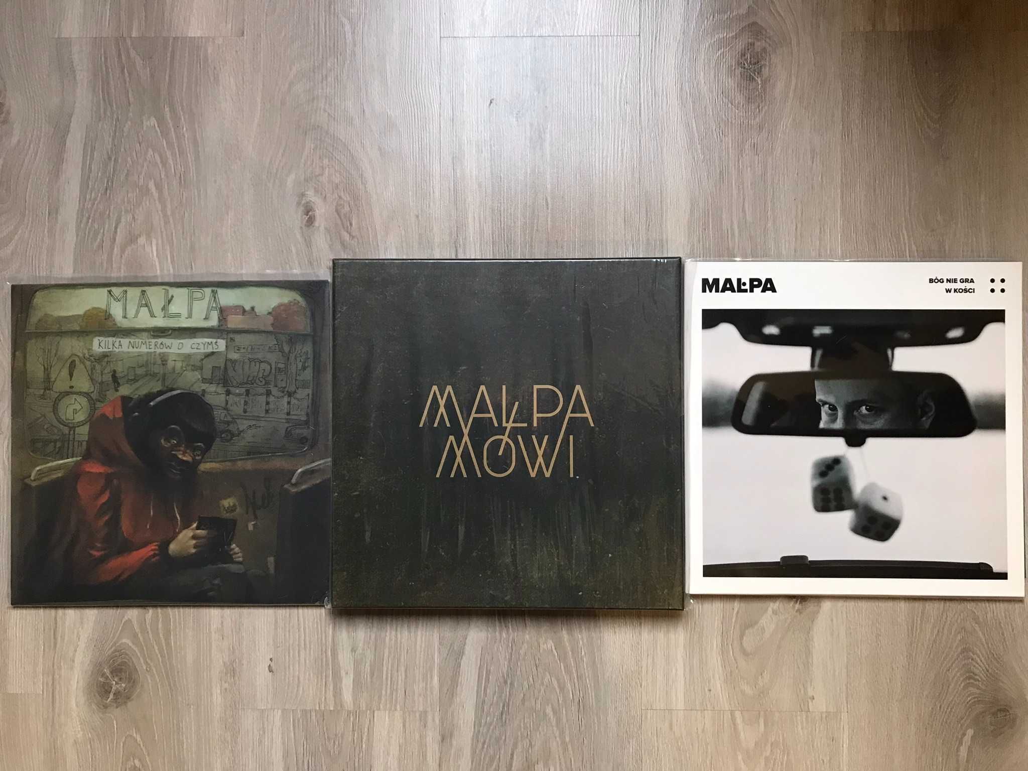 MAŁPA - Kilka Numerów O Czymś / Mówi BOX / Bóg Nie Gra W Kości #winyle