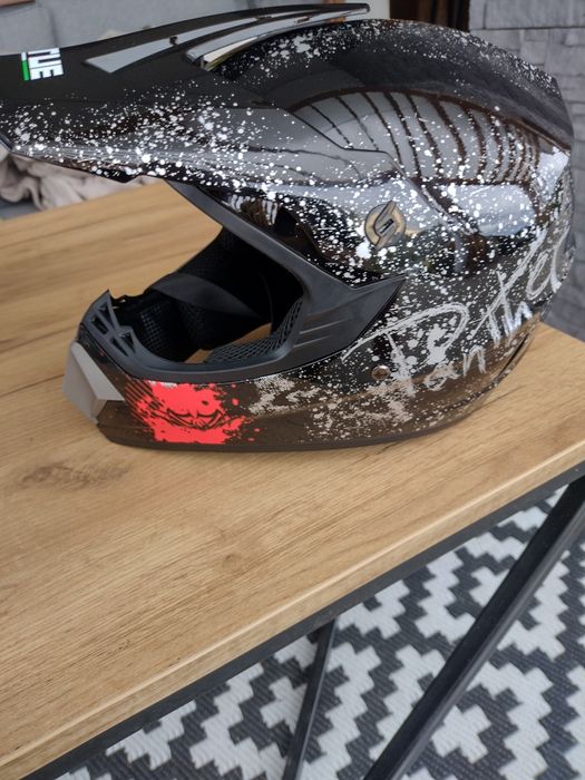 Kask fullface crosowy  xl
