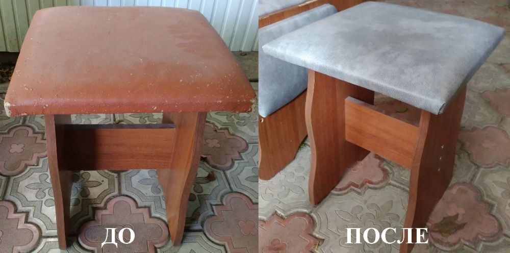 Перетяжка, ремонт мягкой мебели и стульев город Запорожье