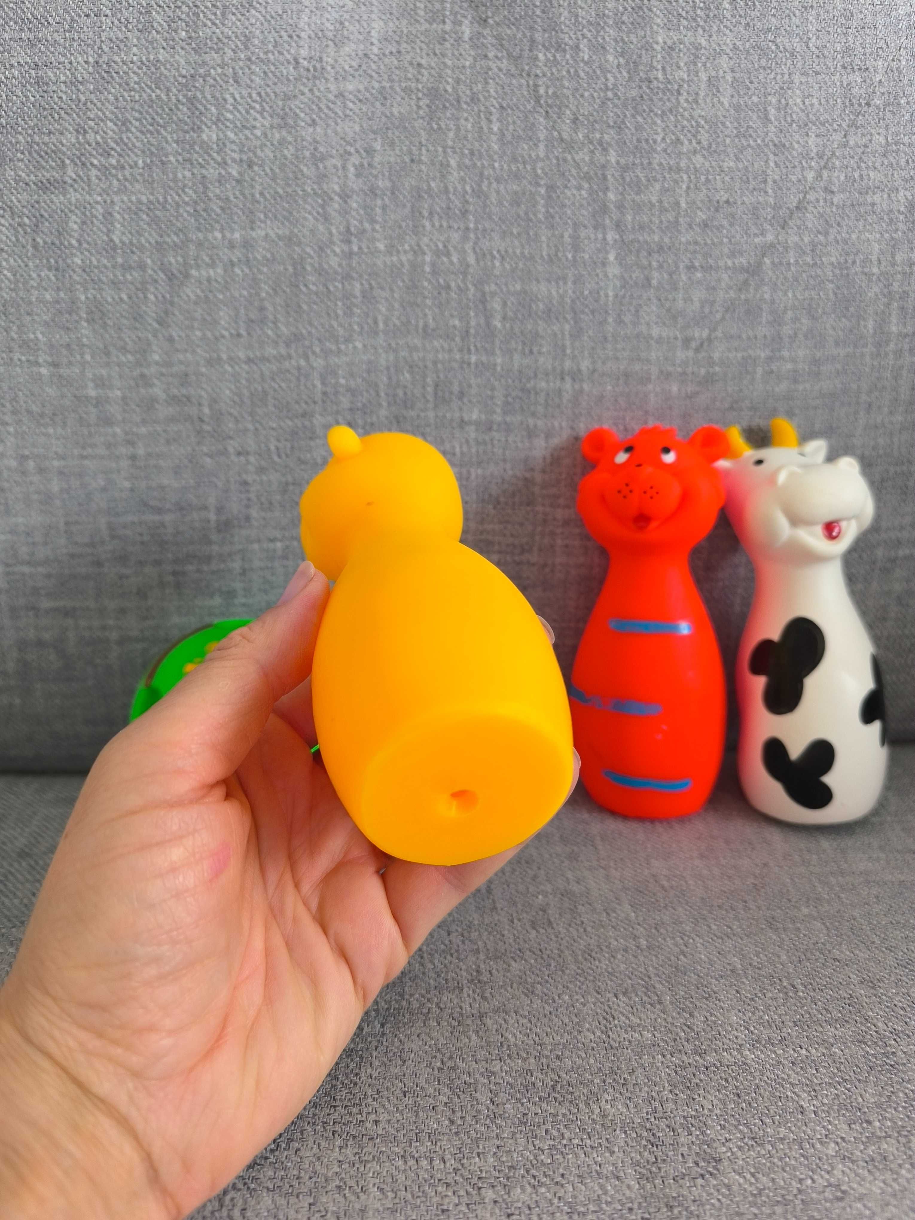 Gumowe kręgle dla niemowląt Hencz Toys