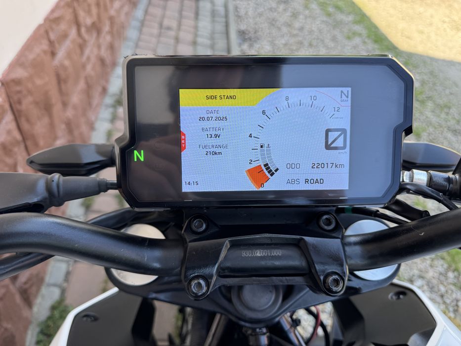 KTM DUKE 125 ABS 10/2020r kat b/A1