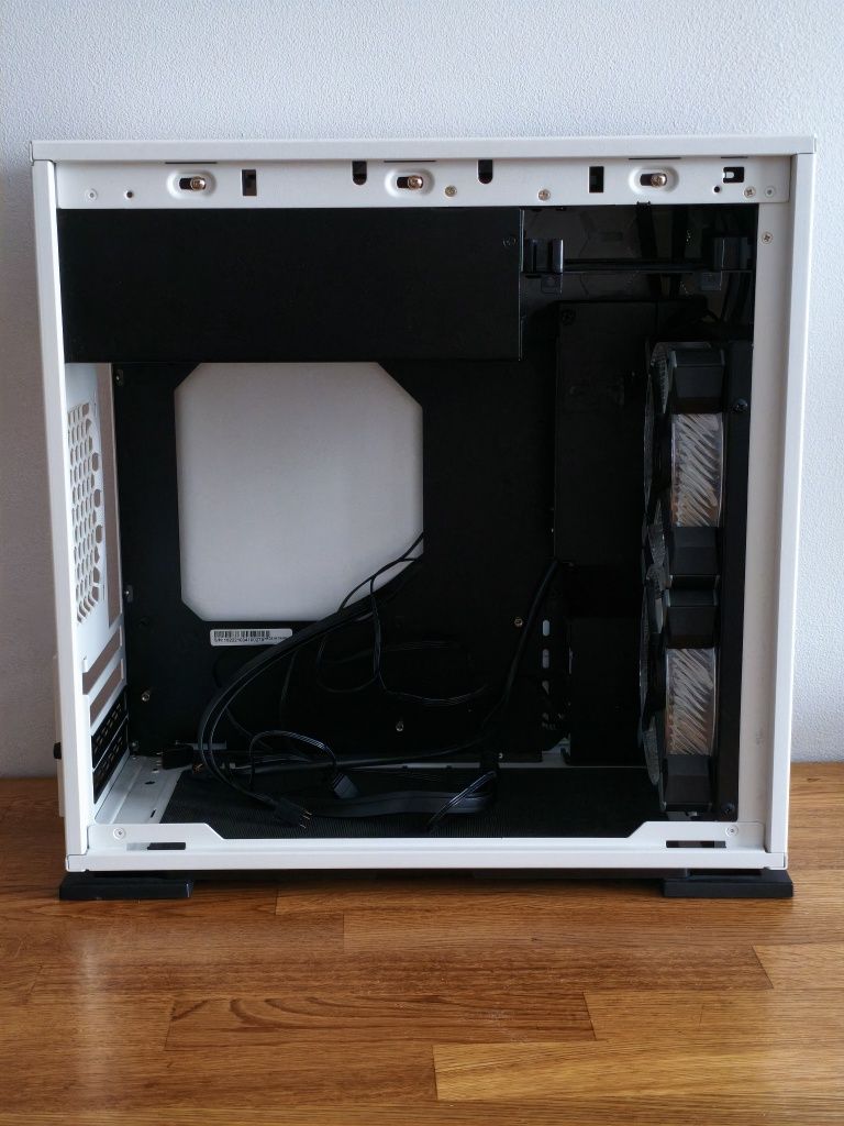 Obudowa InWin 301 White - modyfikowana, 3 filtry, 2 wentylatory ARGB