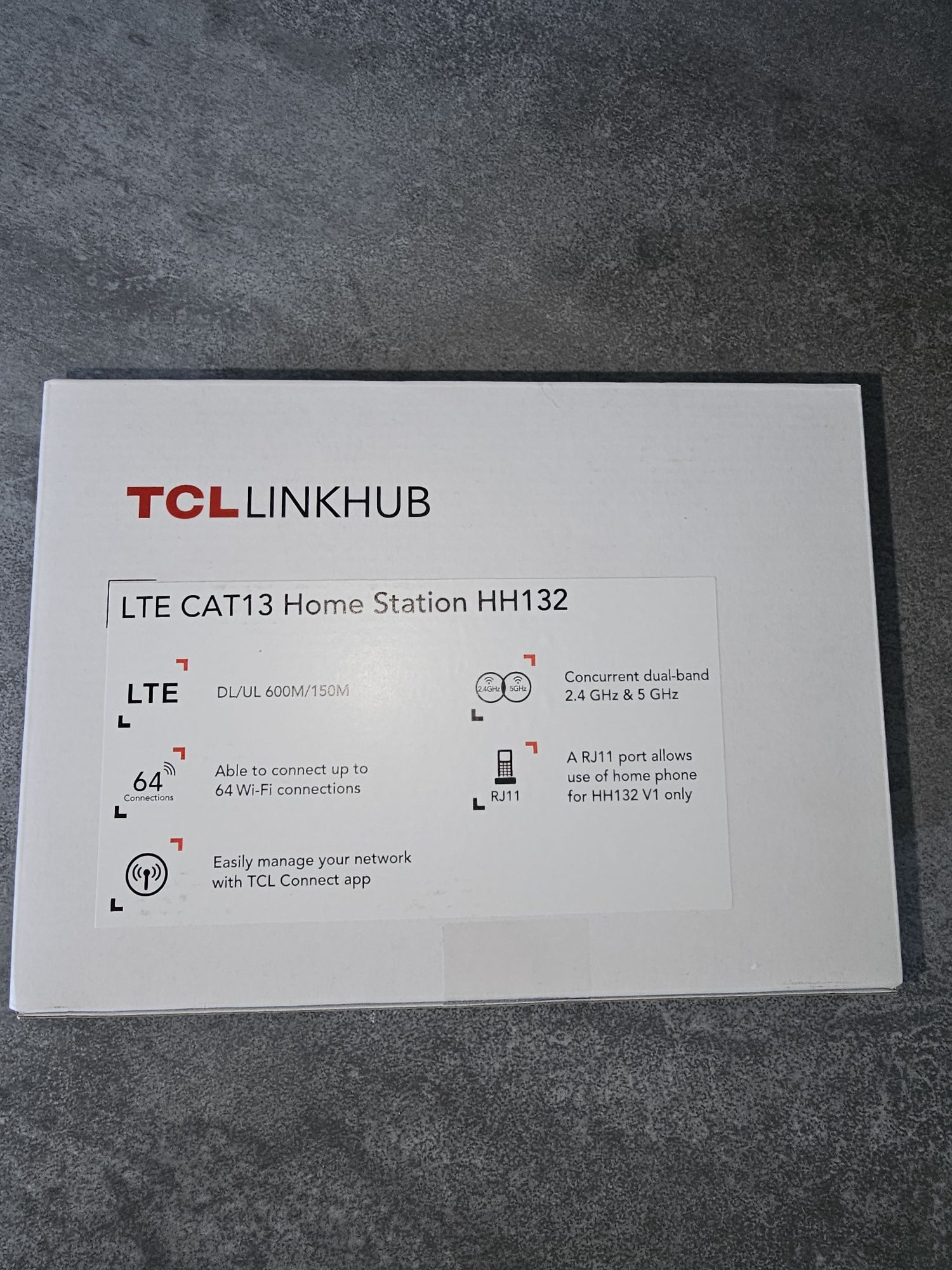 Router TCL Linkhub LTE CAT13 Home Station HH132 - NOWY!!!