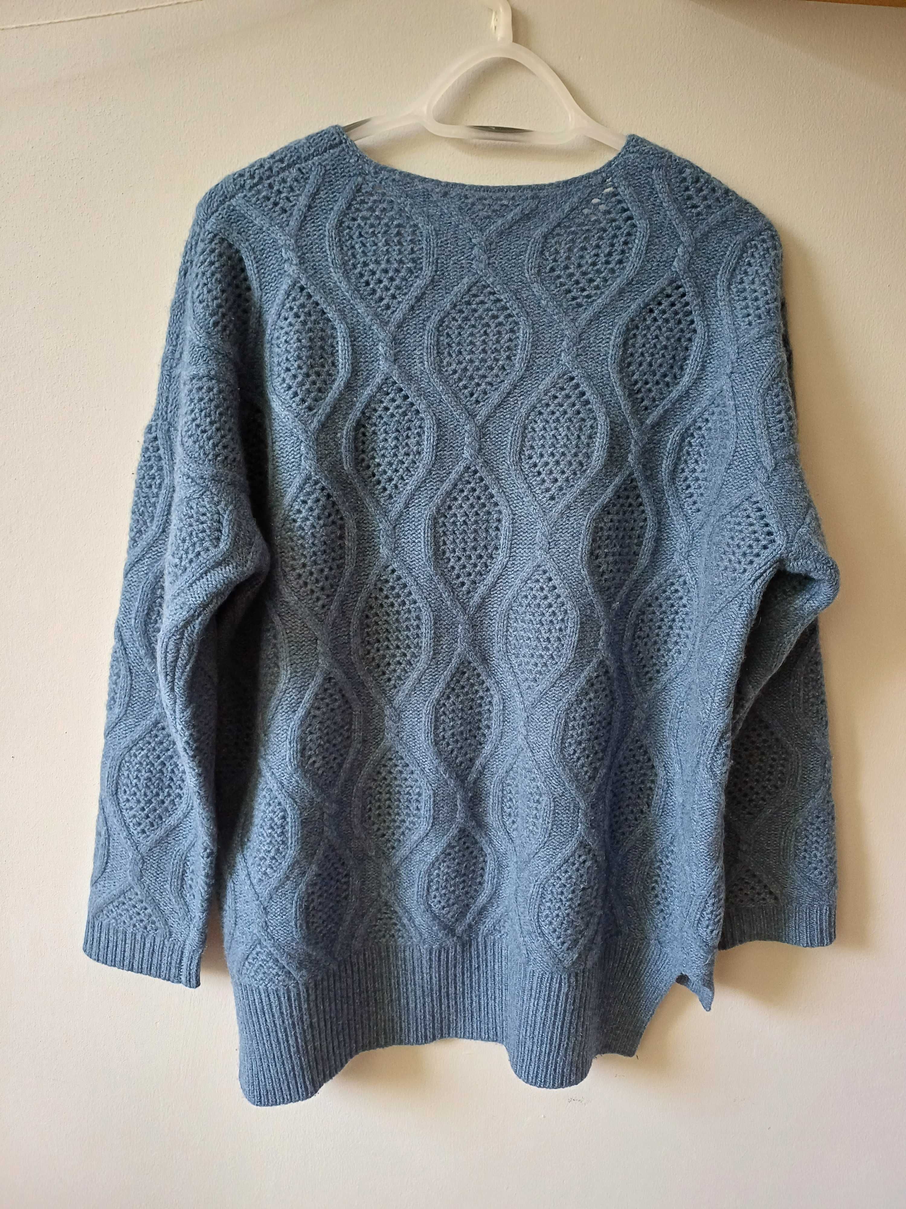 Kaszmirowy sweter JCLP Knitwear rozmiar XL