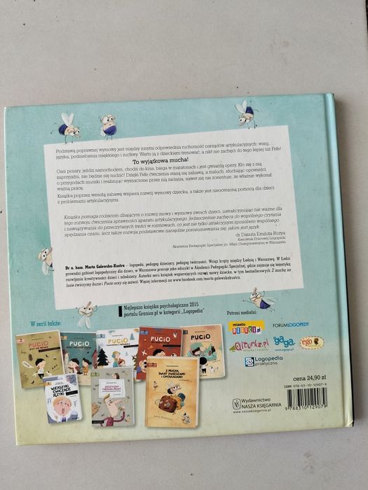 Książka Z muchą na luzie ćwiczymy buzię